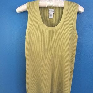 ☀️BIG PRICE DROP - Chico's ribbed sleeveless top